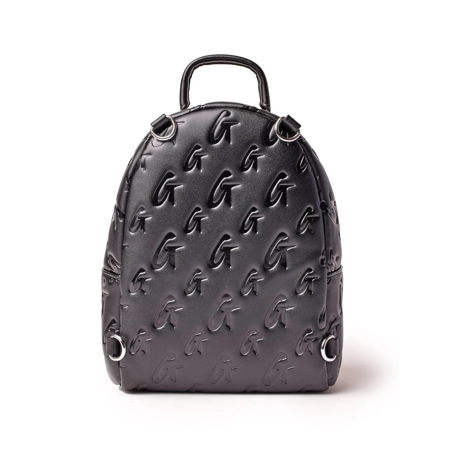MINI MONOGRAM BACKPACK - BLACK