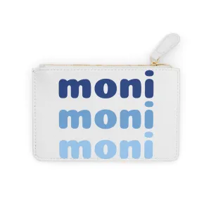 Moni/Money Mini Clutch Bag - blue