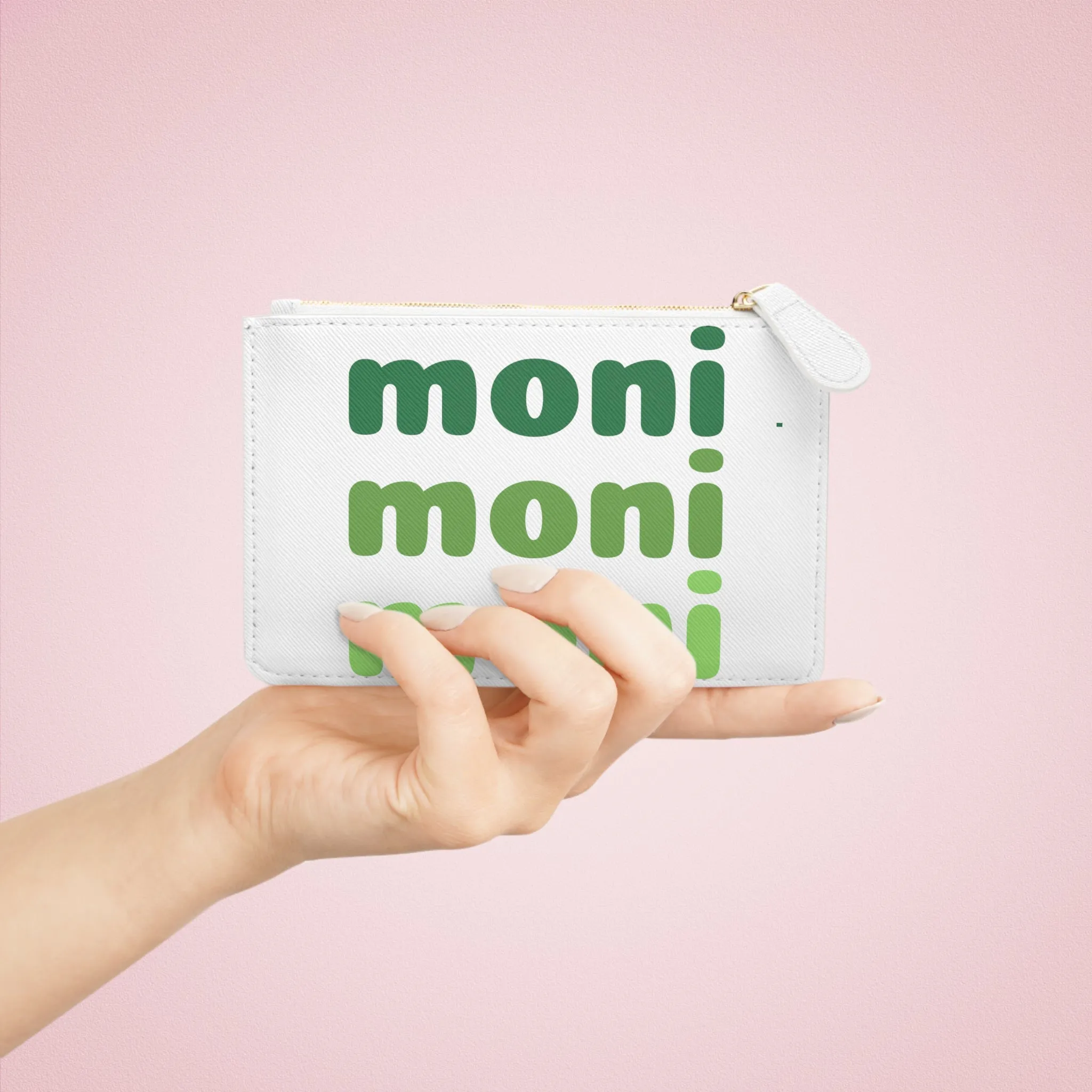 Moni/Money Mini Clutch Bag - green