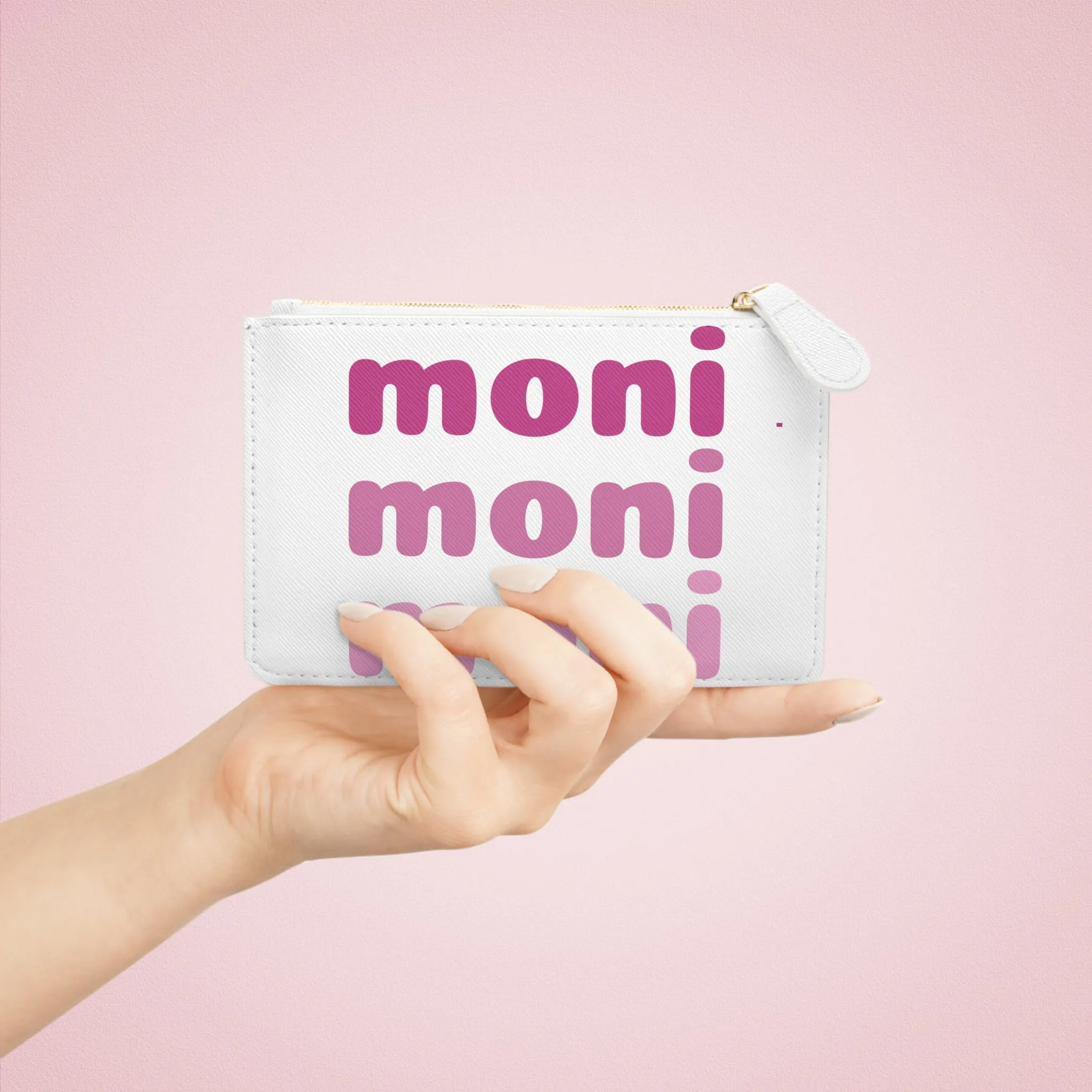 Moni/Money Mini Clutch Bag - pink