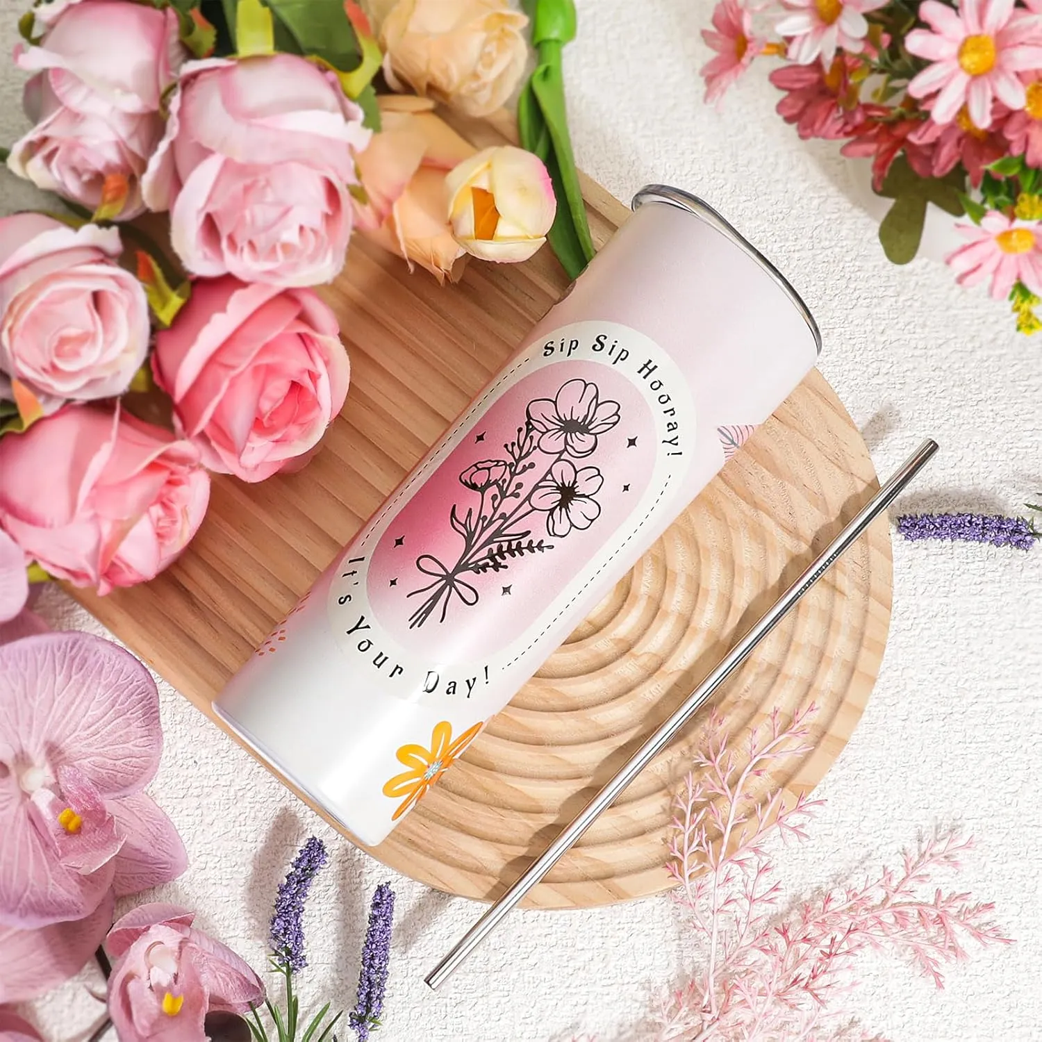 Mother's Day Gift for Women – Spa Self Care Gift Basket with Tumbler, Tote Bag,Socks – Birthday Relaxing Gifts for Mom, Wife, Girlfriend, Sister, Best Friend