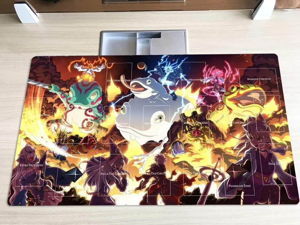 New Duel Playmat Splight TCG CCG Pad Trading Card Game Mat Mouse Pad   Free Bag (ZD039-982-A)
