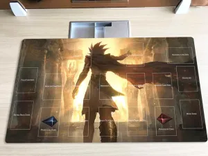 New Mlikemat Playmat Atem TCG CCG OCG Trading Card Game Mat with Zones   Free Bag (ZD039-989-A)