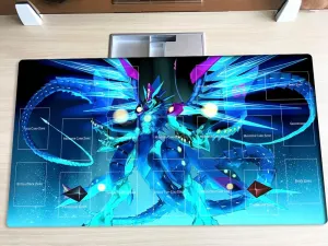 New Playmat LX14 TCG OCG CCG Trading Card Game Mat Mouse Pad with Zones   Bag (Z0014-510-A)