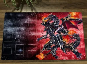 New Playmat Red-Eyes Darkness Dragon Mouse Pad TCG CCG OCG Trading Card Game Mat   Free Bag (ZD014-198)