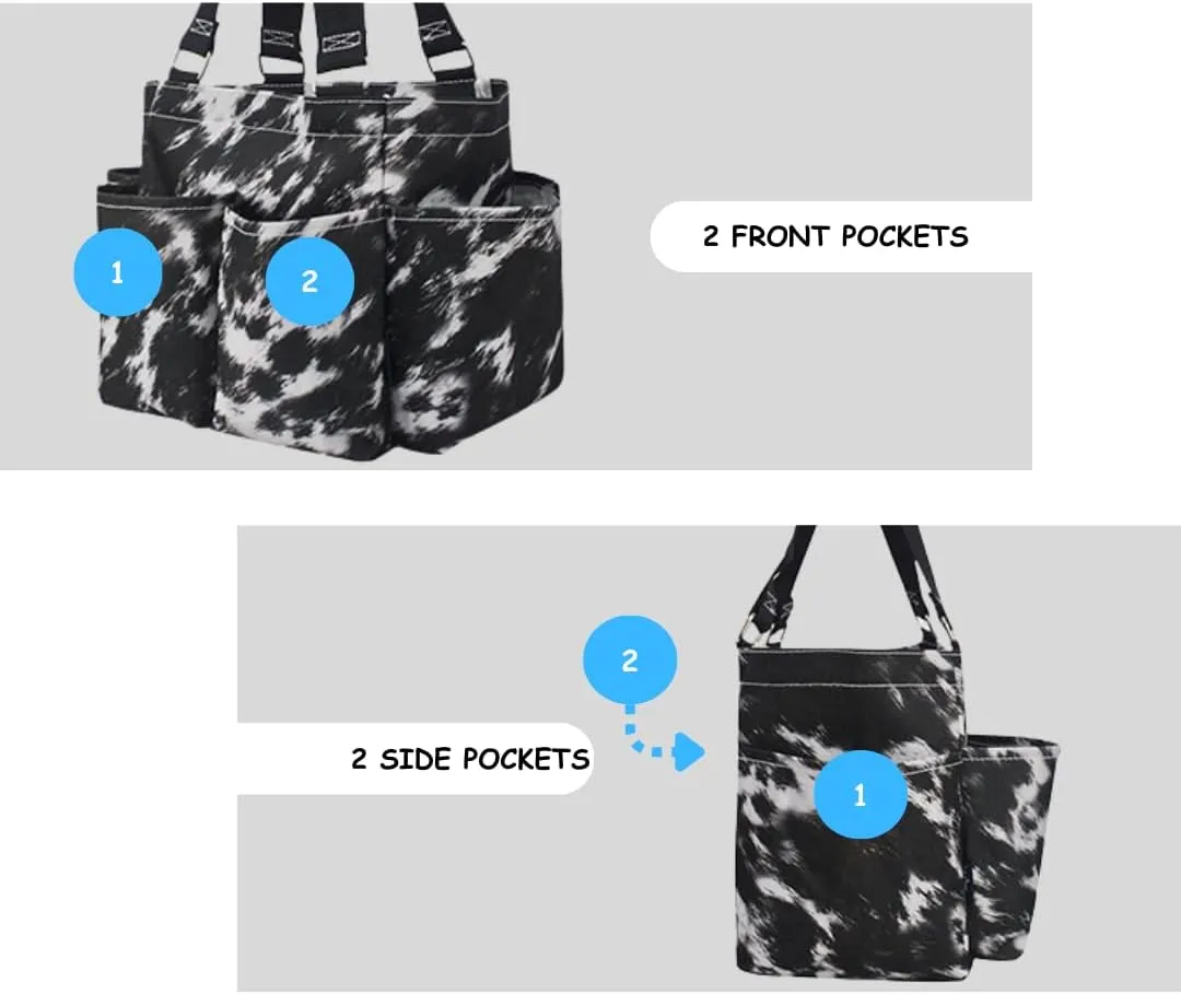 NGIL Small Utility Tote Small Carry on Travel Tote Bags for Women, Women Mini Work Tote Caddy Bag