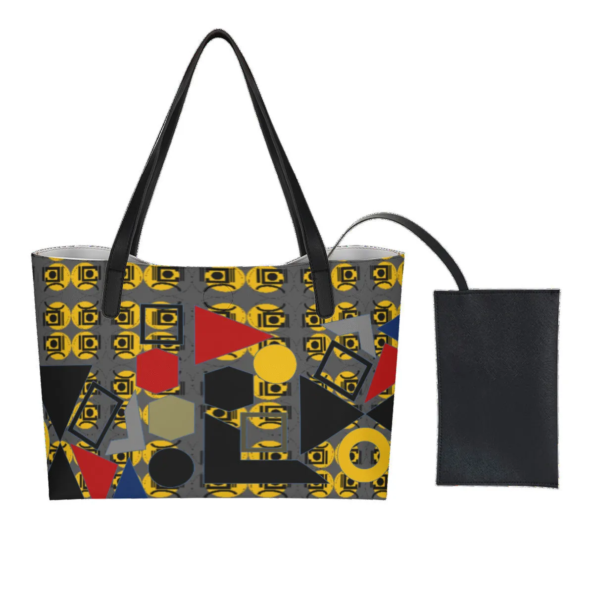OD Signature Tote Bag With Black Mini Purse MltC