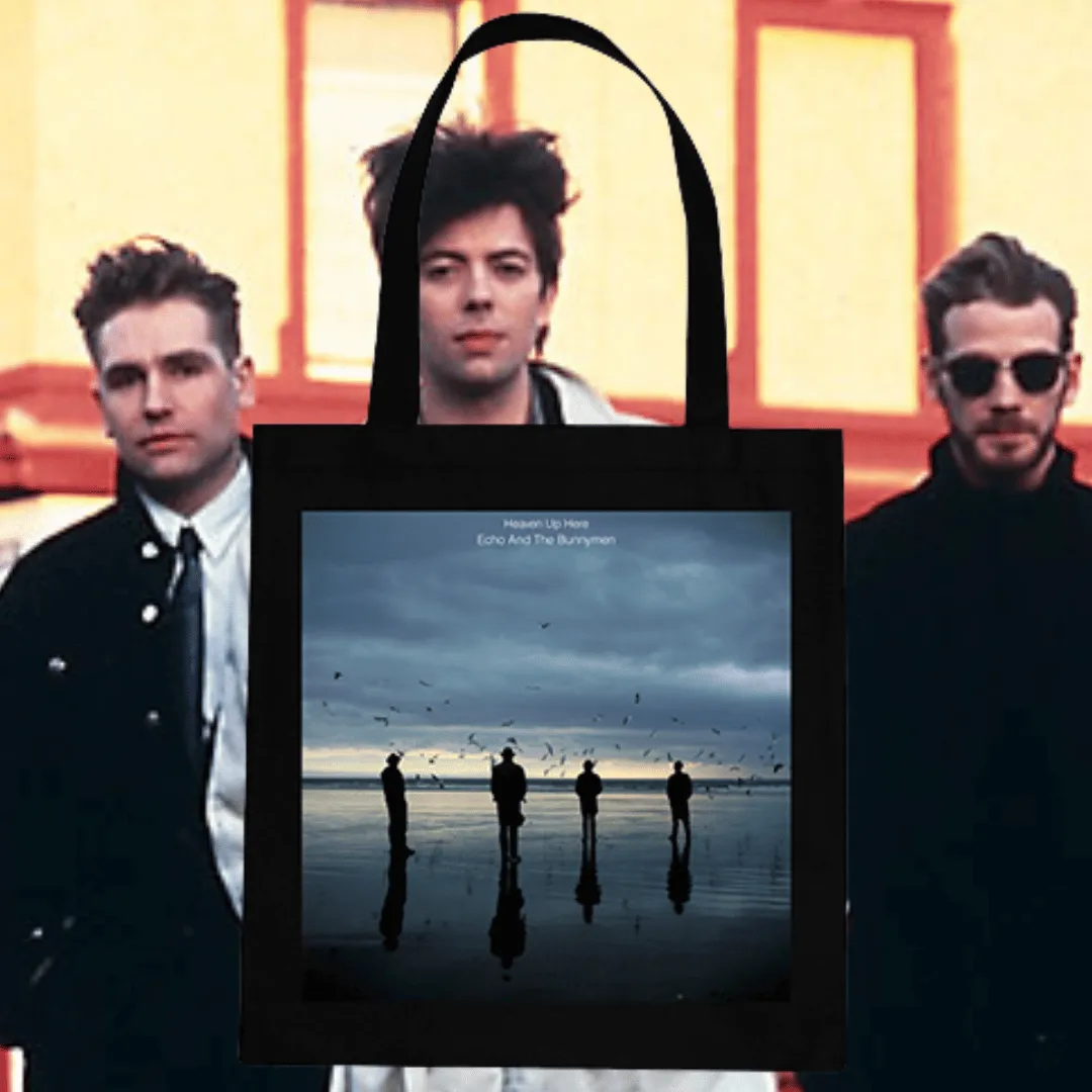 Official Echo & The Bunnymen Album Cover Tote Bags