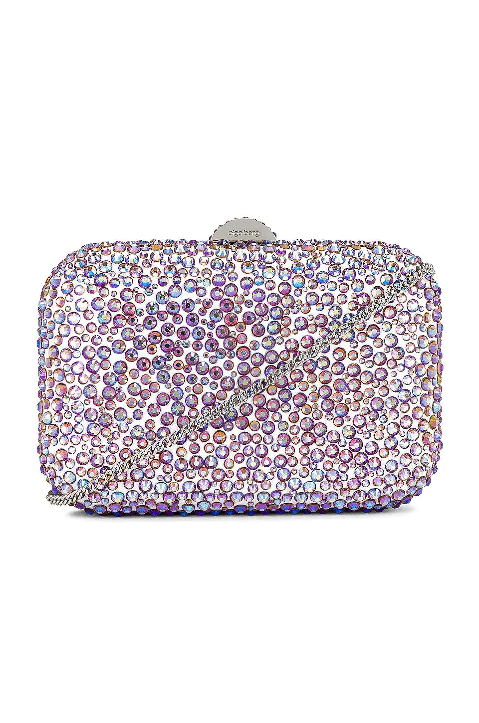 Olga Berg Casey Encrusted Clutch