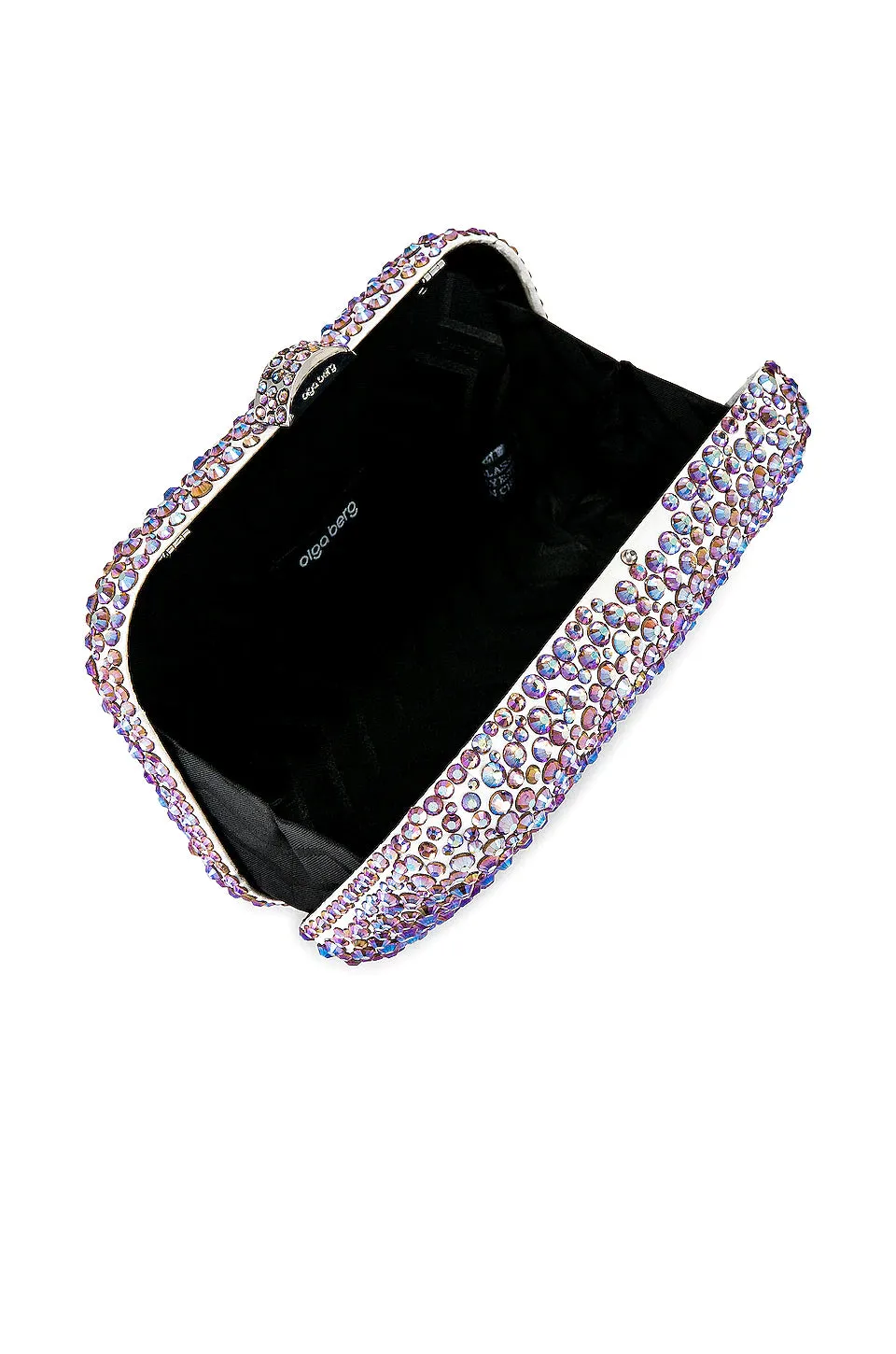 Olga Berg Casey Encrusted Clutch