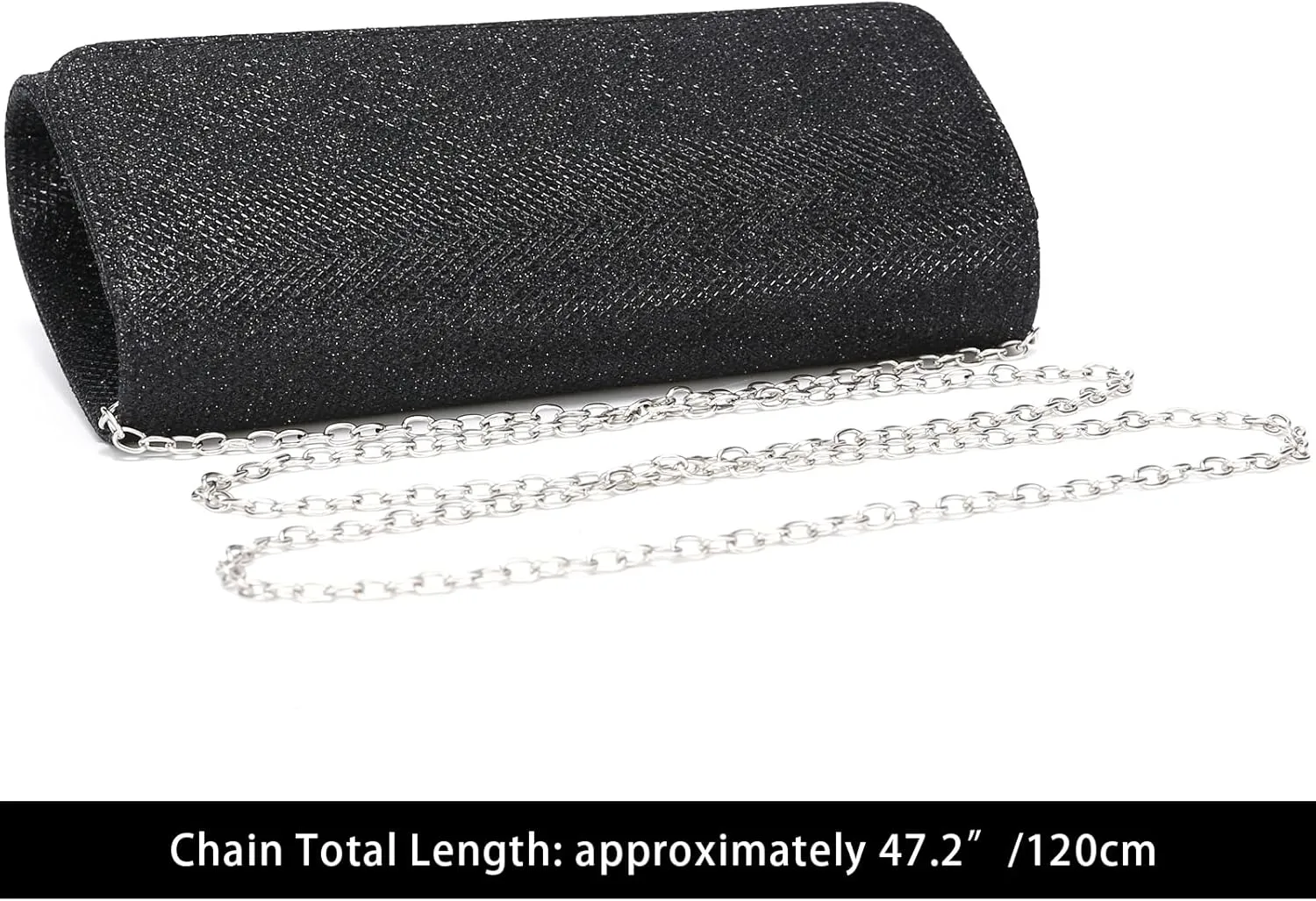 Outrip Women's Evening Bag Clutch Purse Glitter Party Wedding Handbag with Chain
