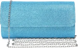 Outrip Women's Evening Bag Clutch Purse Glitter Party Wedding Handbag with Chain