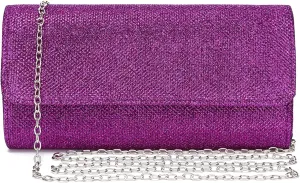 Outrip Women's Evening Bag Clutch Purse Glitter Party Wedding Handbag with Chain
