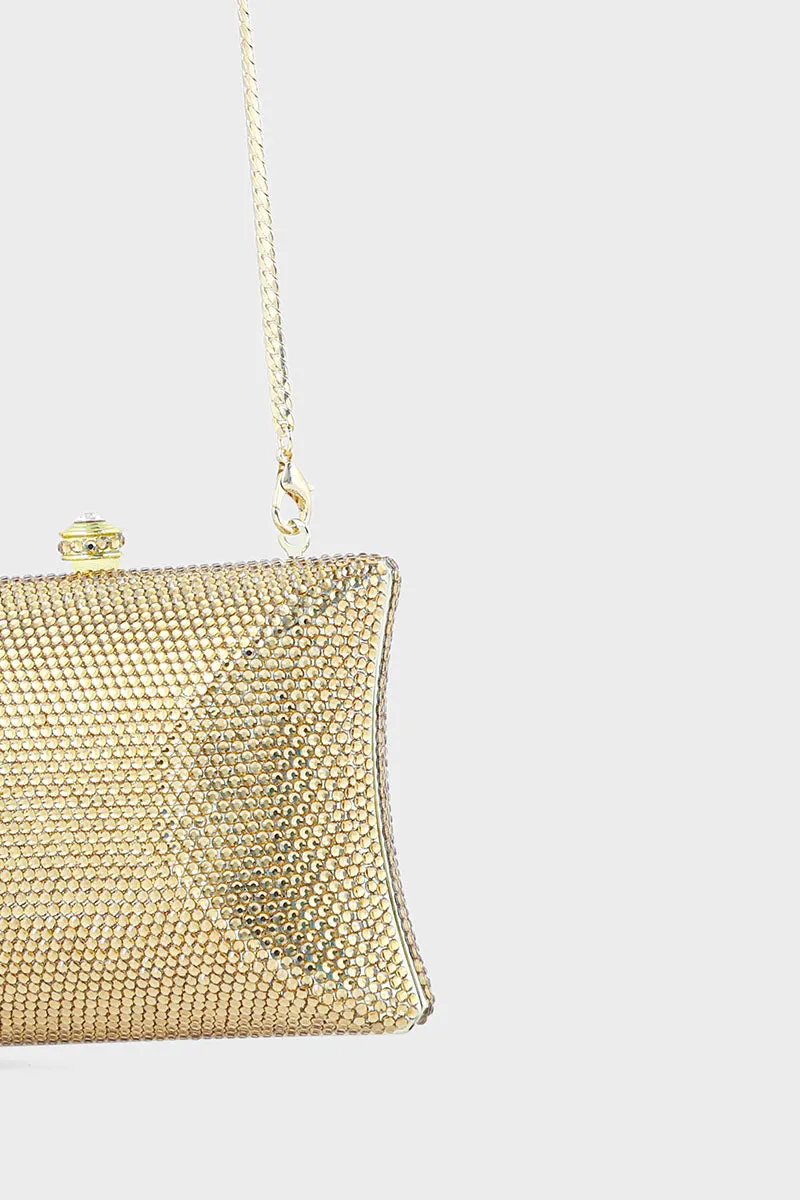 Party Wear Clutch BK4057-Copper