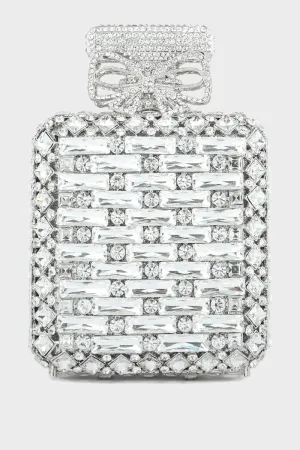 Party Wear Clutch BK4060-Silver