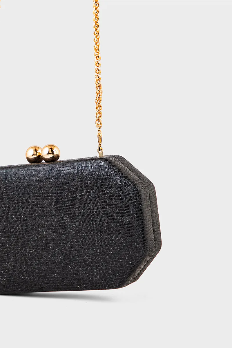 Party Wear Clutch BK4074-Black
