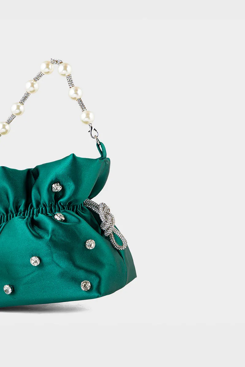Party Wear Clutch BW6017-Dark Green
