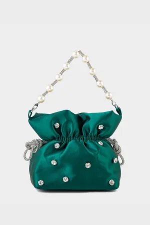 Party Wear Clutch BW6017-Dark Green