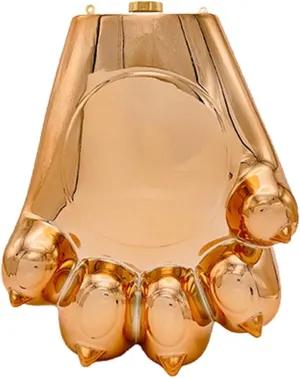 Paw Shape Acrylic Clutch Purse Evening Handbag Irregular Shell Purse Box Crossbody Bag with Chain for Party Wedding Prom