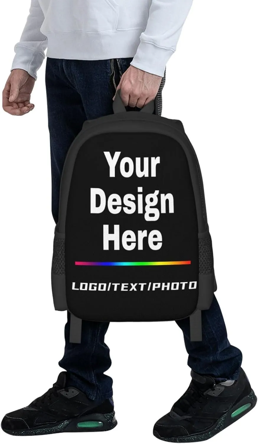 Personalized Backpacks For Men Women Customize Laptop Backpack For Men Women Custom Backpack Laptop Backpack for Travel Camping