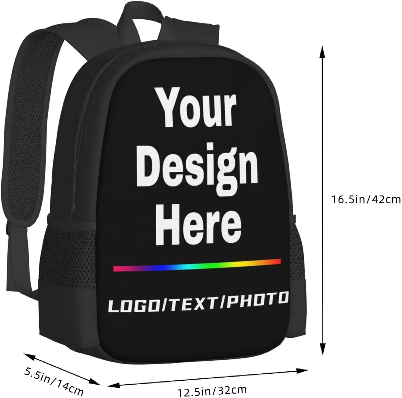 Personalized Backpacks For Men Women Customize Laptop Backpack For Men Women Custom Backpack Laptop Backpack for Travel Camping