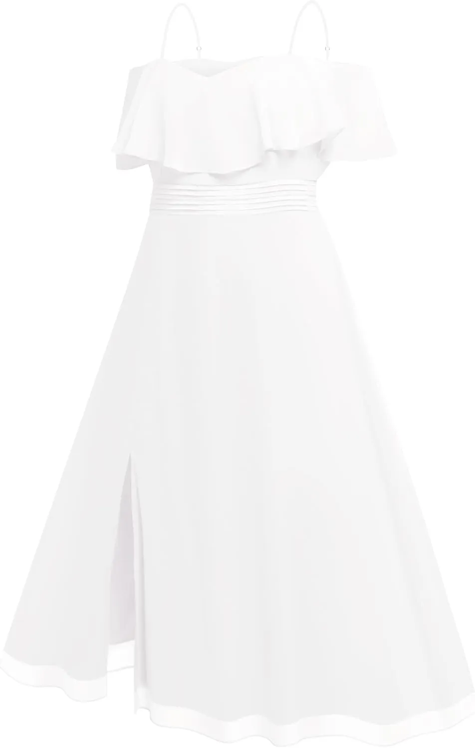 Pinup Fashion Women Plus Size Bridesmaid Dresses - Off The Shoulder Formal Wedding Guest Bridal Shower Long Dress