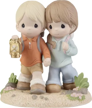 Precious Moments 221017 You Light Up My Life Bisque Porcelain Figurine