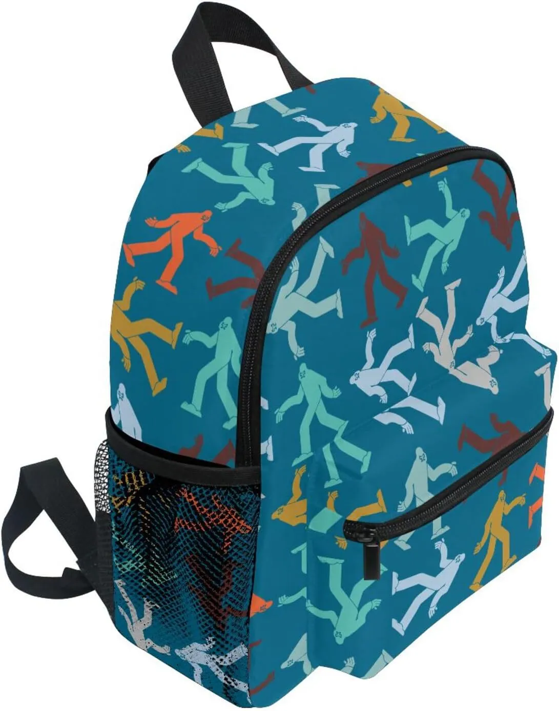 Preschool Backpack Bigfoot Man Toddler School Book Bag for Girls Boys Kids Kindergarten Travel Bag