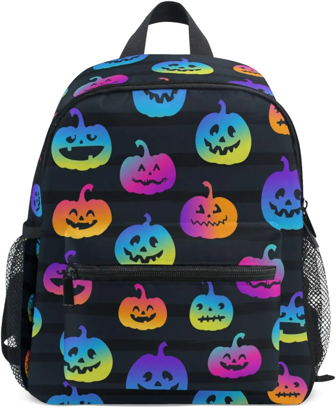 Preschool Backpack Halloween Ghost Pumpkinhead Toddler School Book Bag for Girls Boys Kids Kindergarten Travel Bag