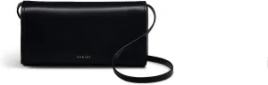 RADLEY London Lexington Lane Women's Small Flapover Crossbody Bag, Black