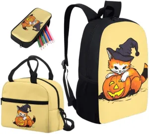 Rainbow Paint Zebra 17" Kids Bookbag with Insulated Lunch Bag Splash Art Zebra Casual Backpacks for Elementary Student Colorful Zebra Stripes Primary Junior Bookbag