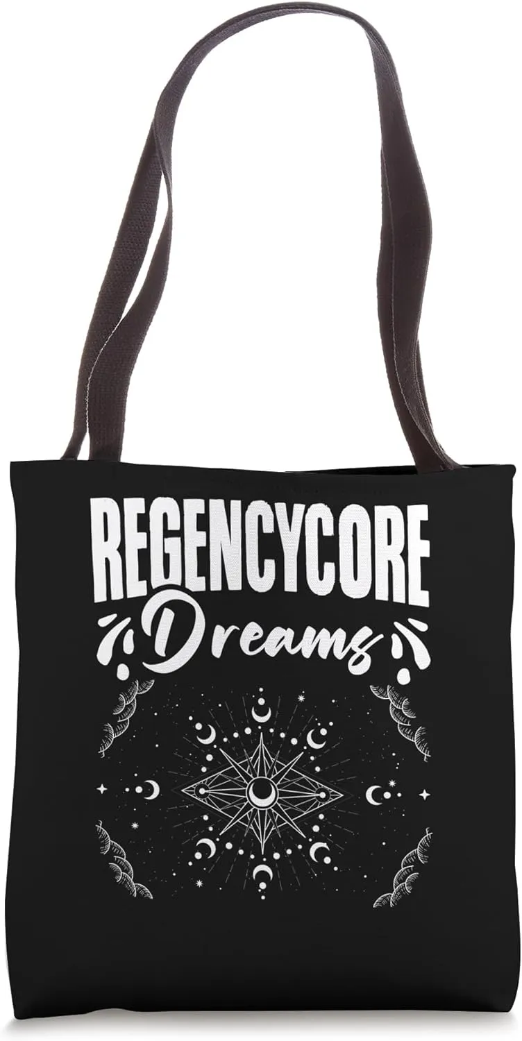 Regencycore Dreams Romanticism Satire British Culture Tote Bag