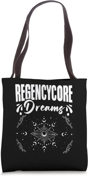 Regencycore Dreams Romanticism Satire British Culture Tote Bag