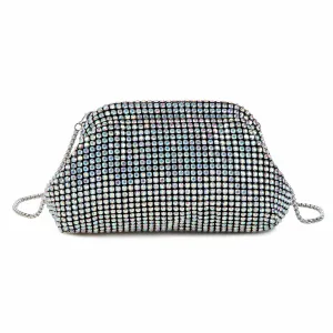 Rhinestone Iridescent Shoulder Bag