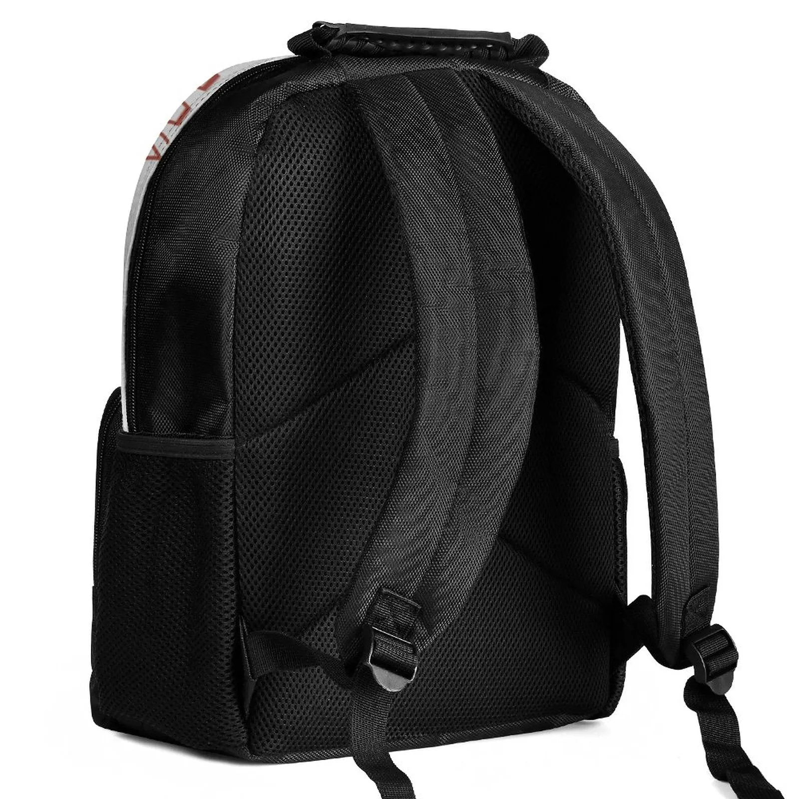 Ruby Raccoon - Red Dragon - 16 inch Shoulder Backpack & Schoolbag
