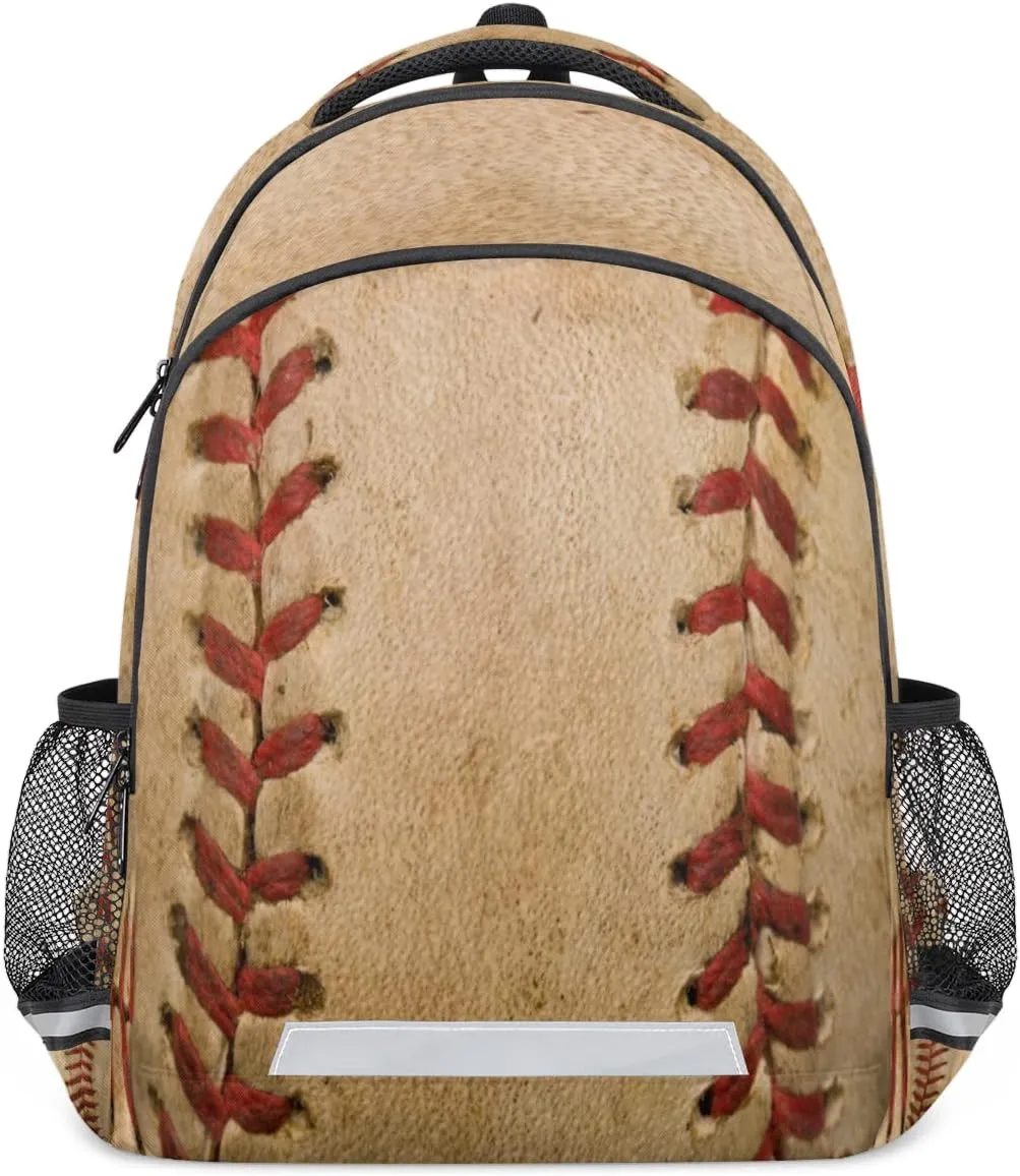 Rugby Ball School Backpack for Boys Girls Teens Football College Students Backpack Laptop Backpack Travel Backpacks Bookbag Daypack