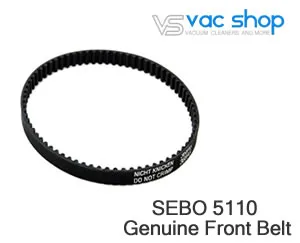 SEBO 5110 Genuine Belt -Fits the SEBO X4, X5, XP, Windsor Sensor, Kleenmaid