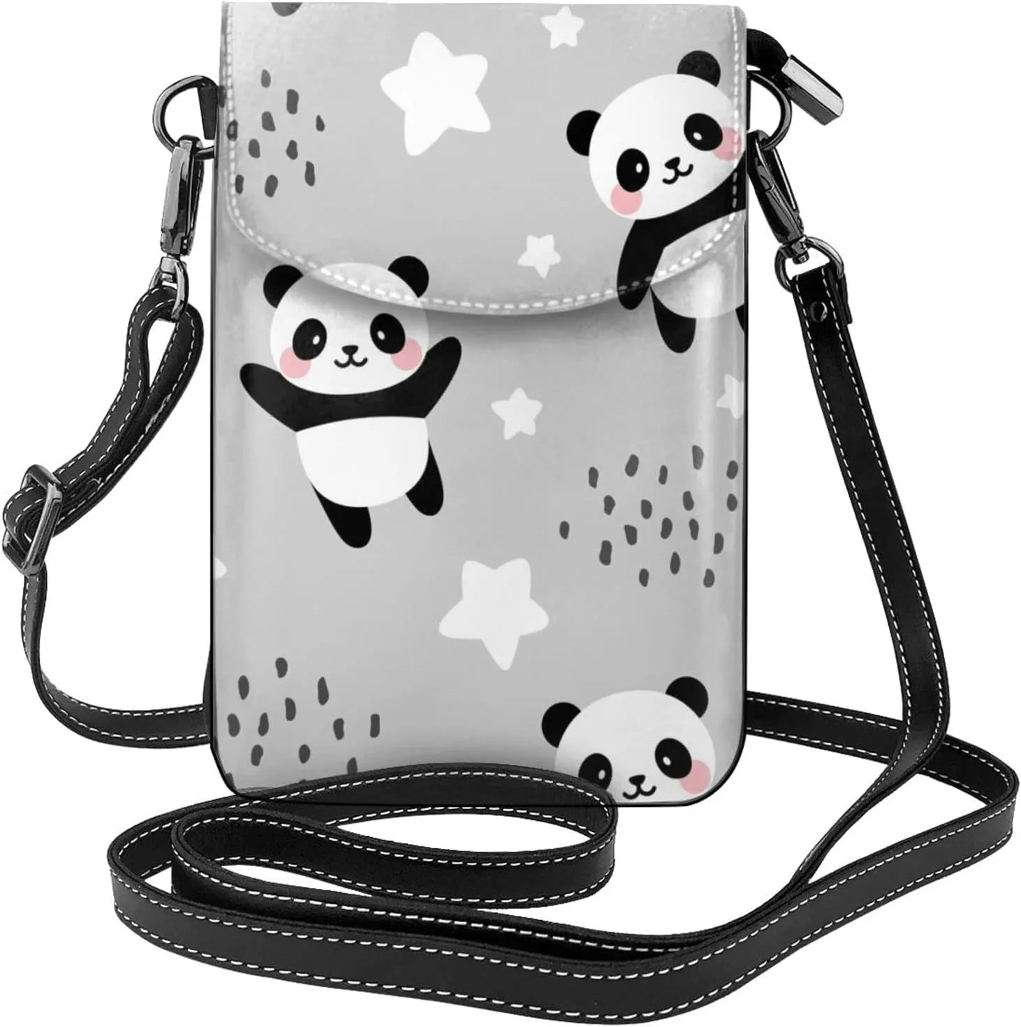 Small Crossbody Bag For Women,Leather Phone Purse Women'S Shoulder Handbags Wallet Purse -Pink Purple Glitter