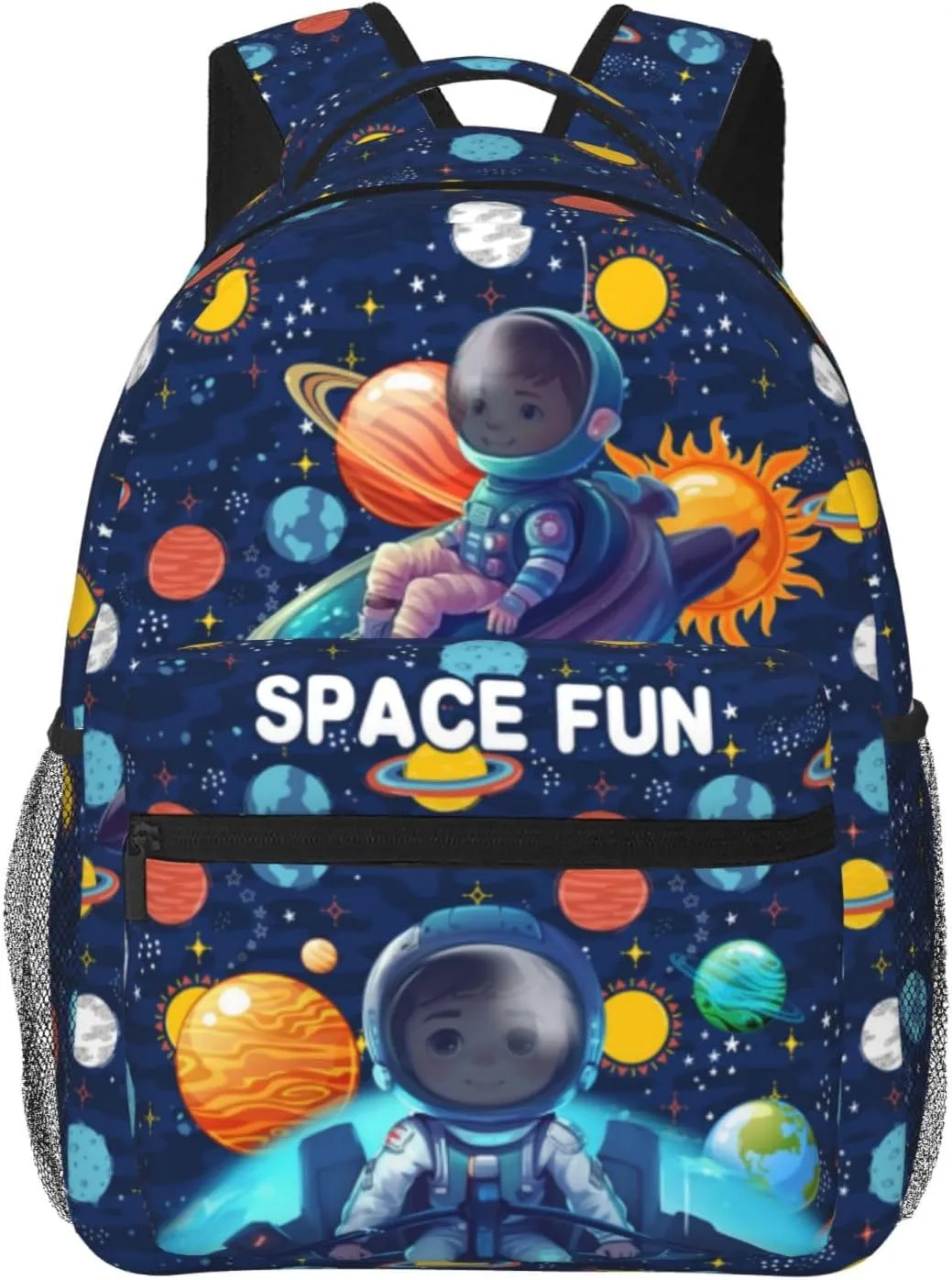 Space Moon Spacecraft Bookbag Universe Back Pack Planet Book Bag Spaceship Backpacks Galaxy Space Ship Backpacks Funny Astronaut Back Packs Rocket Bookbag Stars Book Bag Cute Space Bookbag