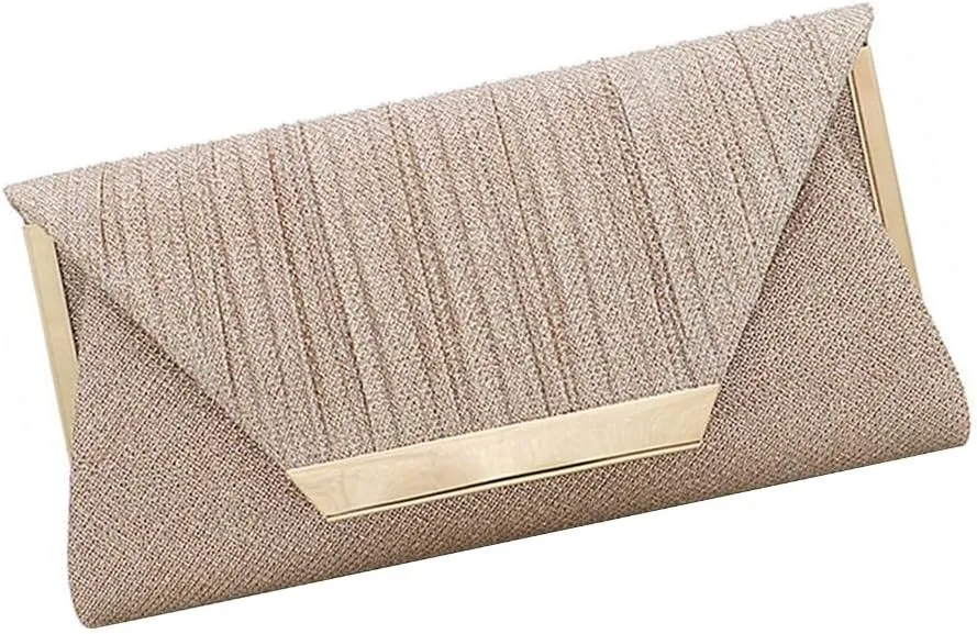 Sparkling Evening Bag For Women Fashion Shoulder Purse Party Handbag Functional Bridal Clutch With Chain Strap