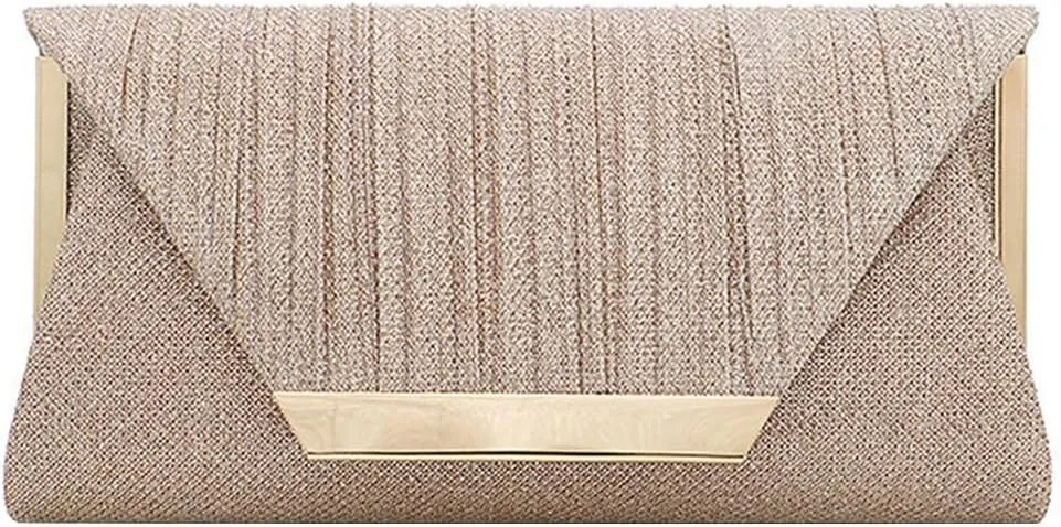 Sparkling Evening Bag For Women Fashion Shoulder Purse Party Handbag Functional Bridal Clutch With Chain Strap