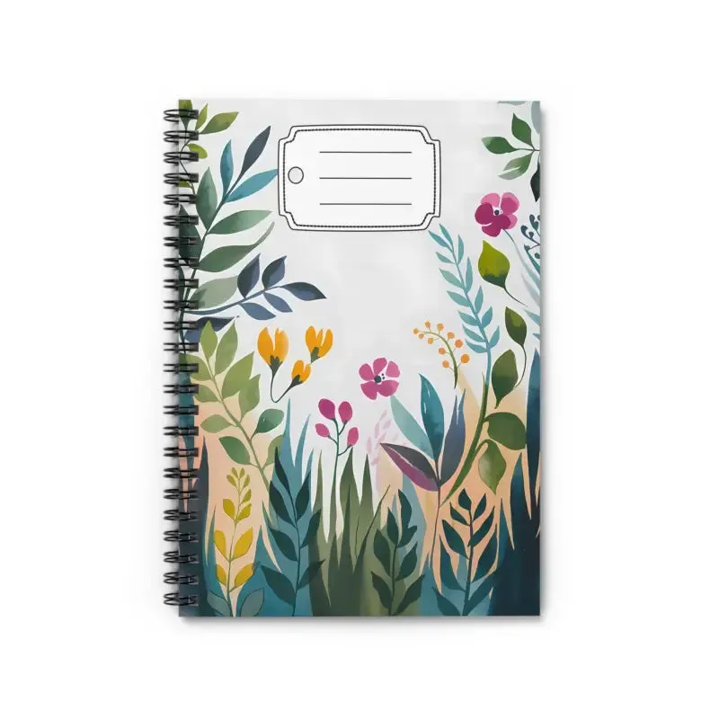 Spring Flower Spiral Notebook for Vibrant Days