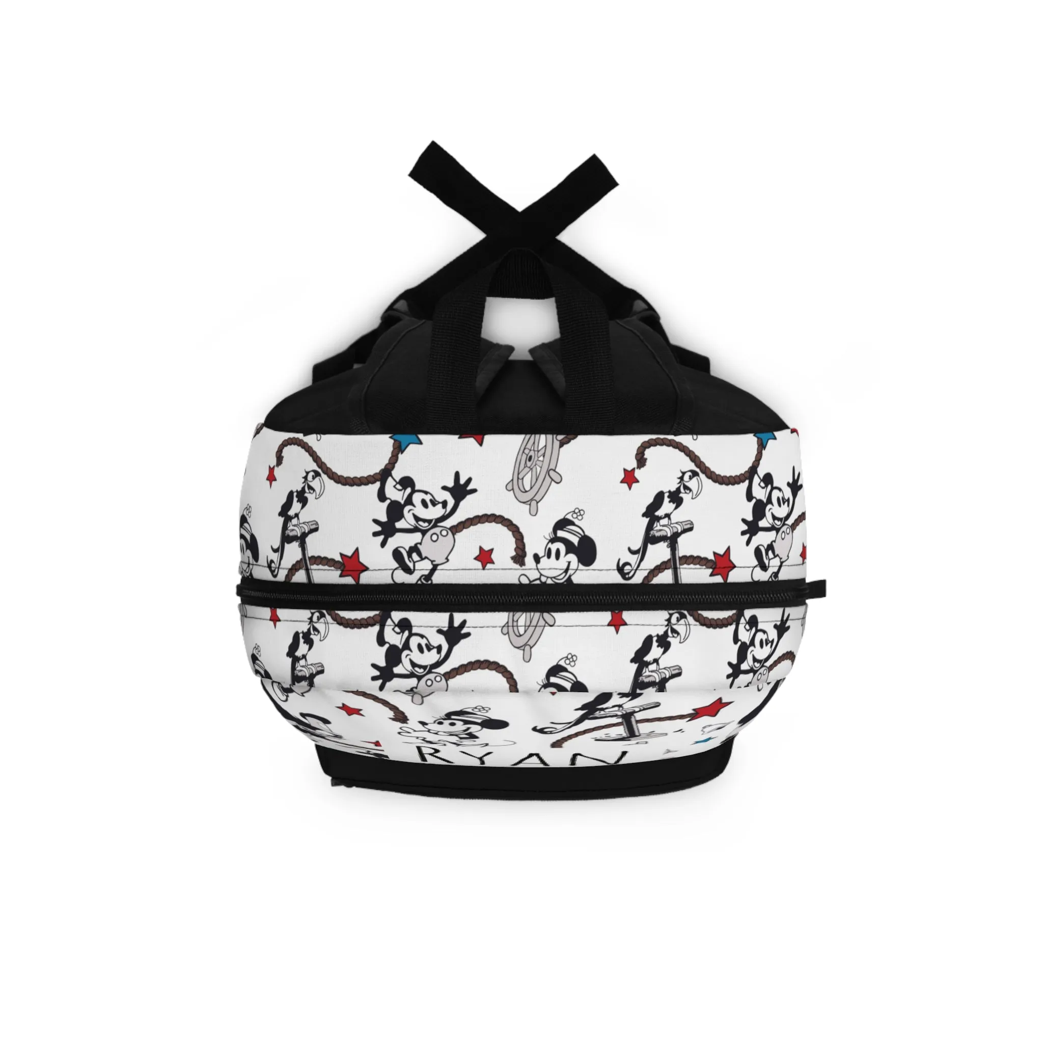 Steamboat Willie Backpack (INCLUDE CUSTOM NAME & FONT OPTION IN NOTES AT CHECKOUT)