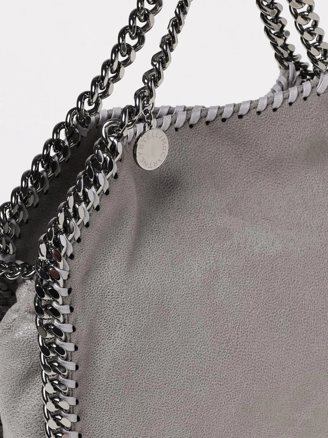 Stella Mccartney Tote Bags Woman Grey