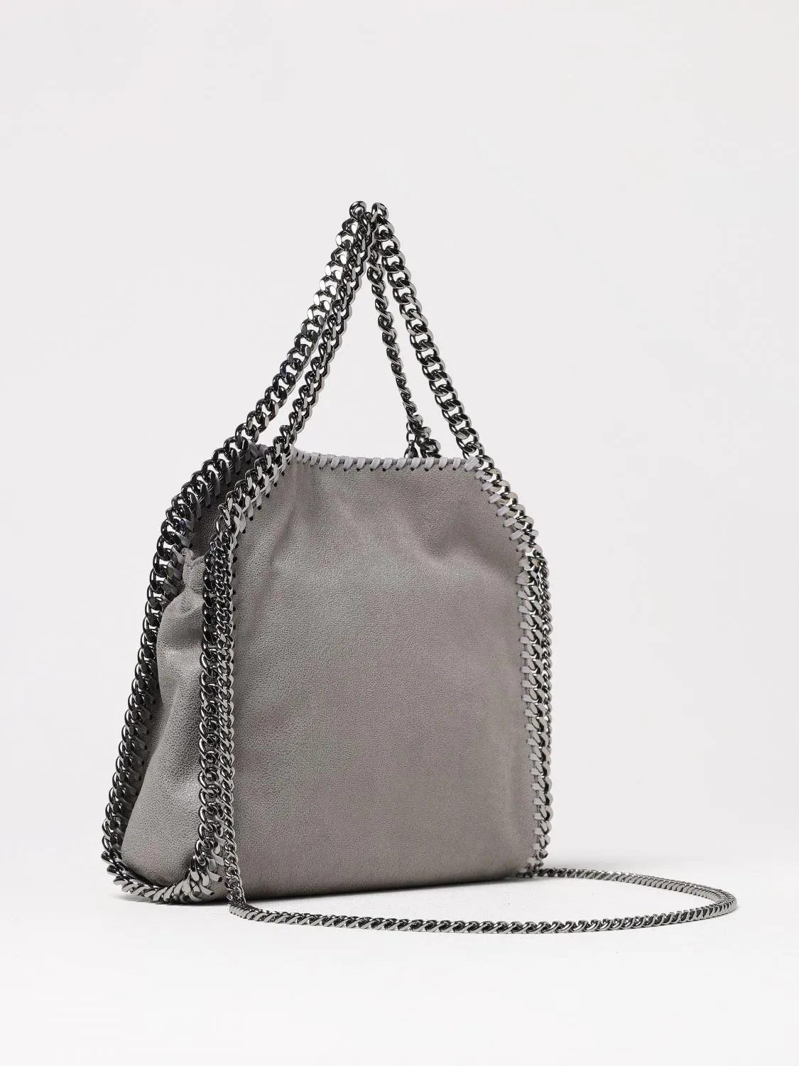 Stella Mccartney Tote Bags Woman Grey