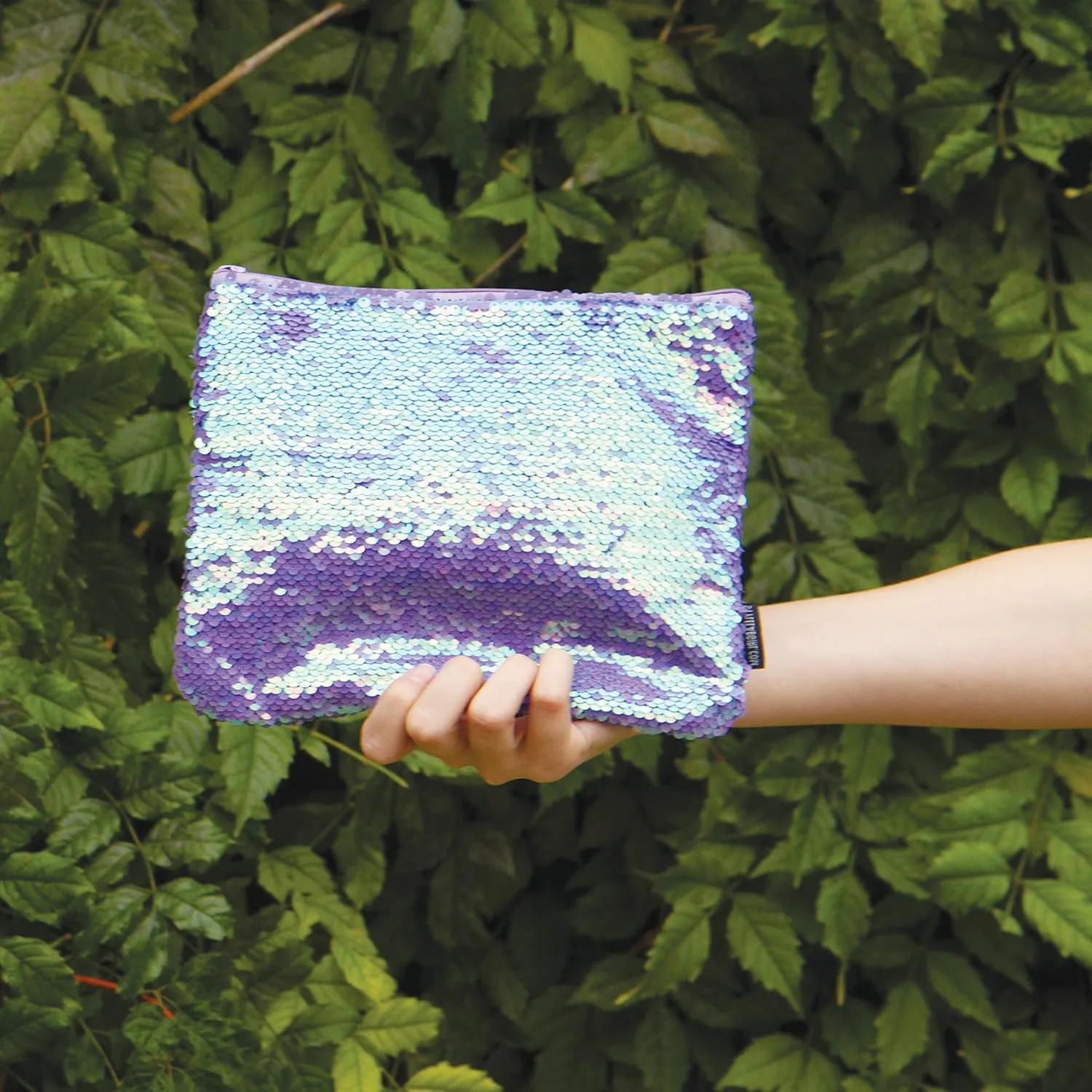 Style.Lab Fashion Angels Periwinkle Irid/Matte Magic Sequin Pouch