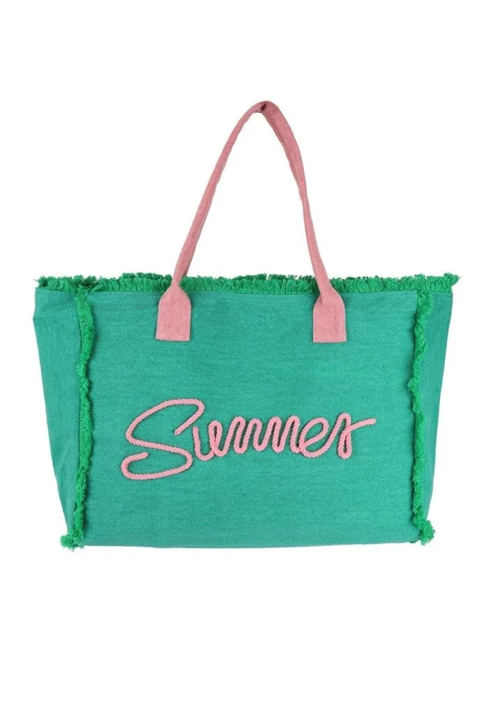 Summer Bliss Tote-Green