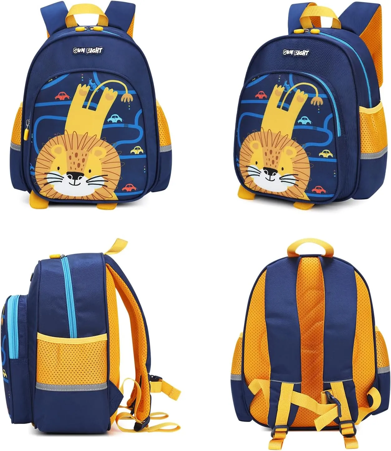 SUN EIGHT Kids backpacks,Water Resistant Boys Girls Backpack for Preschool/Primary/Elementary School Bookbag