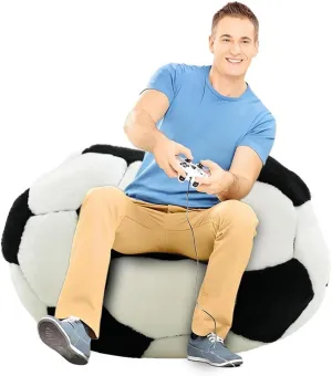 SXBCyan Stuffed Animal Storage Bean Bag Chair for Kids and Adults Faux Rabbit Fur Bean Bag Chair Cover Without Filler for Organizing Toddler and Kids' Rooms Plush Toys