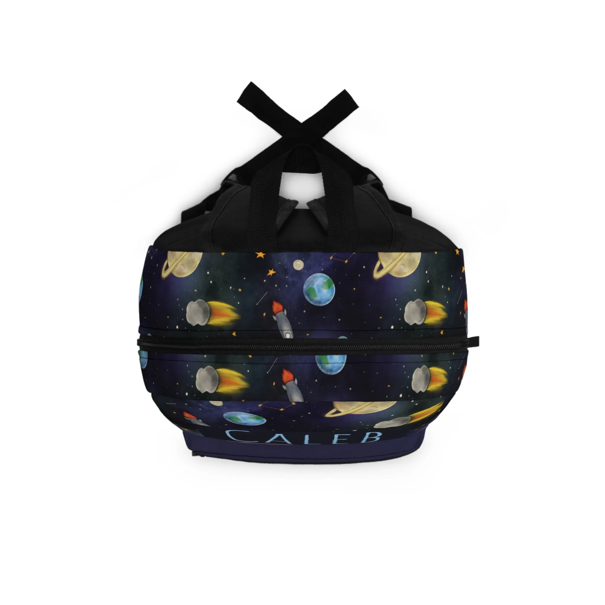 Teddy’s Space Adventure Backpack (INCLUDE CUSTOM NAME & FONT OPTION IN NOTES AT CHECKOUT)